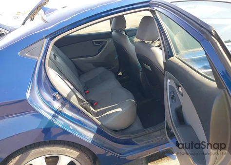 2013 Hyundai Elantra Limited из США, поврежденный, VIN KMHDH4AE8DU694541